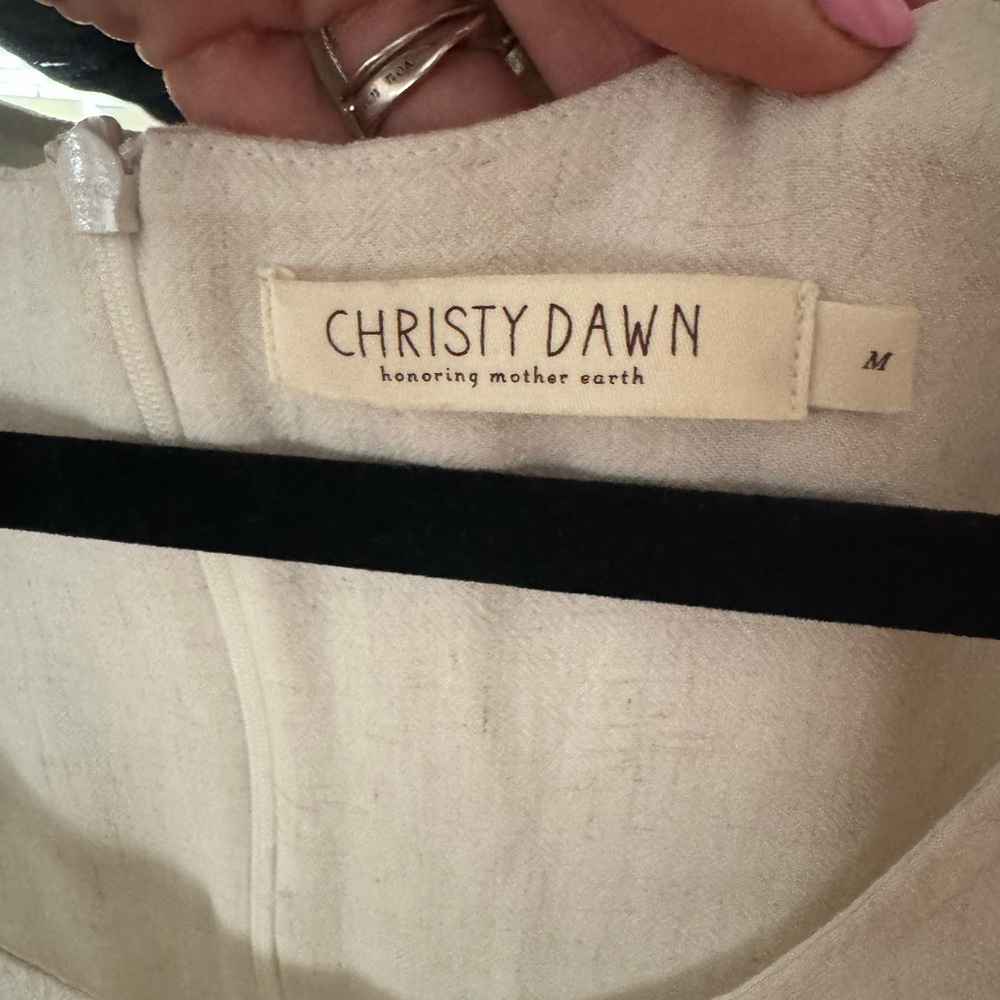Christy Dawn Scarlet dress in eggshell - Picture 5 of 10